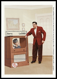 2000 TV Show 'I Love Lucy', Republic of Sierra Leone, Souvenir Sheet