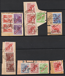 1949 West Berlin on pieces, Germany
