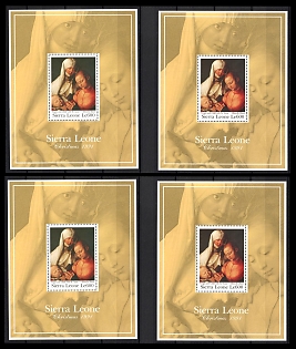 1991 Christmas, Republic of Sierra Leone, Souvenir Sheets