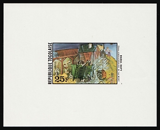 1978 25fr Albrecht Durer, Togolese Republic, Airmail, Imperforate Proof Sheetlet