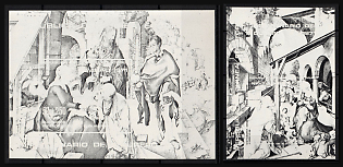 1972 Christmas, Republic of Equatorial Guinea, Airmail, Imperforate Trial Color Proofs