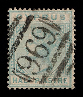 1881 1/2pi Cyprus, British Colonies