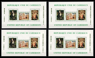 1981 Christmas, Republic of Cameroon, Airmail, Souvenir Sheets
