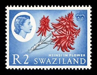 1962 2r Kingdom of Swaziland, British Colonies