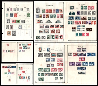 1913-48 Union of South Africa, British Colonies,  Collection of Stamps