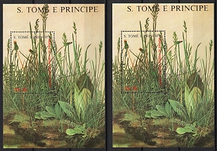 1988 Albrecht Durer, Democratic Republic of Sao Tome and Principe, Souvenir Sheets