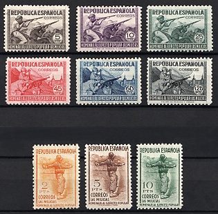1938 Second Spanish Republic, Complete Set