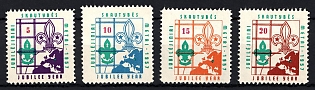 1957 Lithuania, Baltic DP Camp, Jamboree Scouts, Displaced Persons Camp, Complete Set