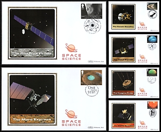 2012 (16 Oct) United Kingdom of Great Britain, 'Space Science', Commemorative First Day Covers Collection, Small Thematic Collection