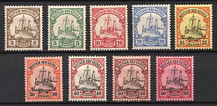 1900-01 New Guinea, German Colonies, Kaiser’s Yacht, Germany