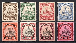 1901 East Africa, German Colonies, Kaiser’s Yacht, Germany