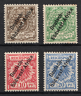 1897-99 South West Africa, German Colonies, Germany, Complete Set