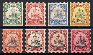 1901 South West Africa, German Colonies, Kaiser’s Yacht, Germany