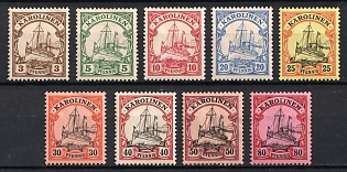 1900 Caroline Islands, German Colonies, Kaiser’s Yacht, Germany