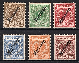 1900 Mariana, German Colonies, Germany, Complete Set