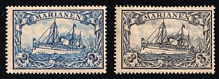 1901 Mariana, German Colonies, Kaiser’s Yacht, Germany