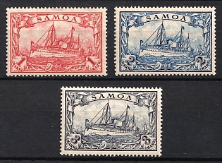 1900 Samoa, German Colonies, Kaiser’s Yacht, Germany