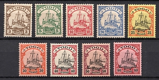 1900 Togo, German Colonies, Kaiser’s Yacht, Germany