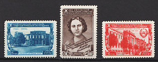 1950 10th Anniversary of the Lithuanian SSR, Soviet Union, USSR, Russia