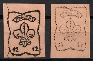 1946 Monchehof, ORYuR Scouts, Russia, DP Camp, Displaced Persons Camp