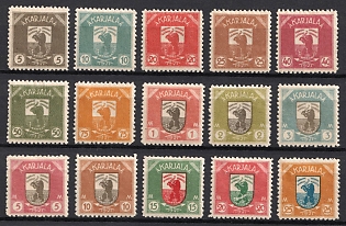 1922 Karelia, Russia, Civil War, Complete Set, Signed