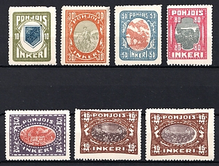 1920 Ingermanland, Russia, Civil War, Reprints, 10m SHIFTED Center