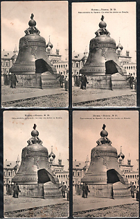 Phototypie Scherer, Nabholz & Co, Moscow, Russian Empire, Group of Picture Postcards