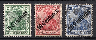 1908 German Offices in Turkey, Germany, Signed