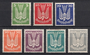 1924 Weimar Republic, Germany, Airmail, Complete Set