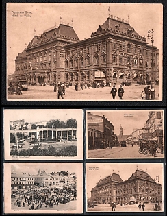 1912 Skoropech partnership, A.A. Levenson, Russian Empire, Group of Picture Postcards