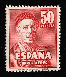1947 50p Spain, Airmail