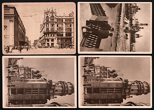 1929-39 Edition of the 'Mosreklampromizdat' Trust. Soviet Union, Group of Picture Postcards