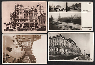 1932-36 IZOGIZ Publishing House. Edition of Soyuzfoto, Moscow. Soviet Union, Group of Picture Postcards