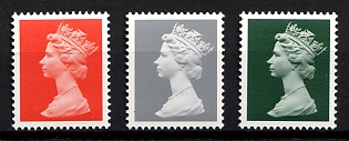 1967-70 Great Britain, Queen Elizabeth II, 'Machin' Definitive Issue, Without Denomination