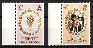 1981 British Virgin Islands, British Colonies, Margin