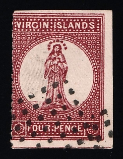 1866 4d British Virgin Islands, British Colonies