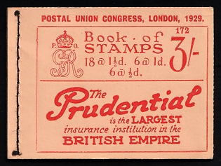 1929 Great Britain, Complete Booklet