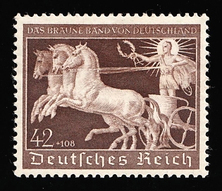 1940 42pf Third Reich, Germany, Complete Set