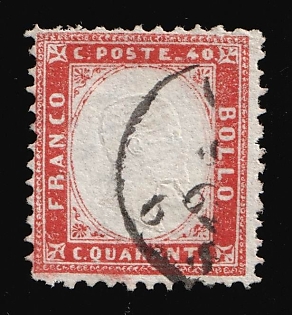 1862 40c Kingdom of Italy