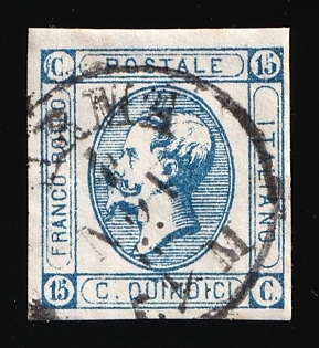 1863 15c Kingdom of Italy, Type I