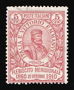 1910 5c Kingdom of Italy
