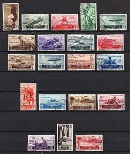 1934 Kingdom of Italy, Airmail, Complete Set