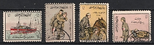 1911 Turkey, Ottoman Empire, Ottoman League of the Red Crescent Charity Stamp, Third Issue, Postal Tax