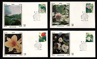 1980 (4 Aug) People's Republic of China, 'Lotus. Flowers' First Day Covers Collection franked with 8f and 70f, tied by Commemorative Cancellation, Thematic Group