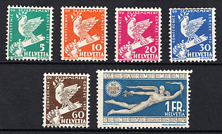 1932 Switzerland, Complete Set