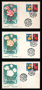 1956 (30 May) Grand Duchy of Luxembourg, 'Luxembourg, City of Roses' Covers tied by Commemorative Cancellations, Thematic Group