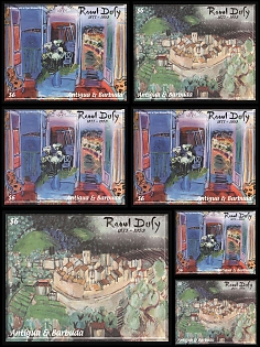 2003 Raoul Dufy, Antigua and Barbuda, Souvenir Sheets