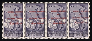 1946 80cmi Barletta - Trani, Polish II Corps in Italy, Poland, DP Camp, Displaced Persons Camp, Strip