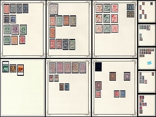 Lithuania, Occupations, Non Postal, Collection of Different Issues, Complete Sets and Single Stamps