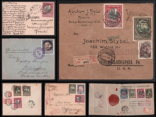 Russian Empire, Russia, Small Collection of Charity Issue, Covers and Postcards